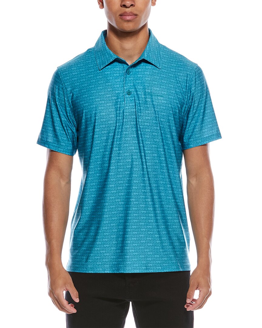 mens Sports Fit Polo Shirt, s, Green